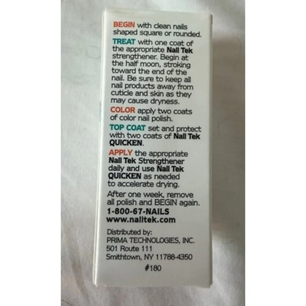 Nail Tek Quicken Fast Drying Top Coat Clear 15ml/.5 fl oz